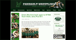 Desktop Screenshot of faribaultwrestling.com